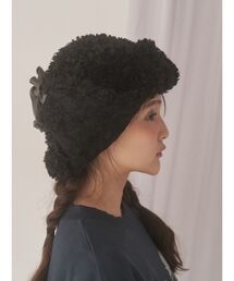 merry jenny | レースドッキングボアハット(ハット)