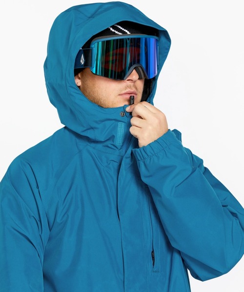 VOLCOM（ボルコム）の「【VOLCOM/ボルコム】 Mens Dua Gore-Tex Jacket /ロゴワンポイントゴアテックススキースノーボードジャケット（その他アウター・メンズ・ライトブルー/ブラック/レッド/レッド系その他/ベージュ系その他・MEDIUM/SMALL/X-LARGE/LARGE）」の11枚目の写真