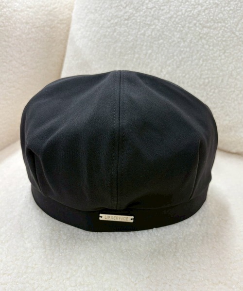 LIPSERVICE（リップサービス）の「ポイントプレートベレー（ハンチング/ベレー帽・レディース・ブラック/アイボリー・FREE）」の12枚目の写真
