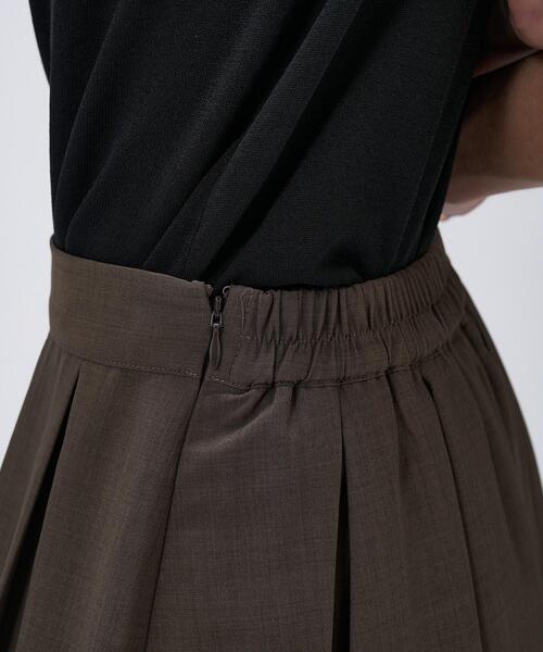 cloenc（クロエンス）の「【手洗い可】ワイドプリーツスカート（スカート・レディース・ダークグレー/ブラック/ブラウン系・01/02）」の20枚目の写真
