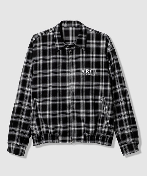 AMERICAN RAG CIE(アメリカンラグシー)の「【AMERICAN RAG CIE】NEL CHECK BLOUSON(MEN)(ブルゾン・メンズ・ブラック・MEDIUM/LARGE)」の1枚目の写真