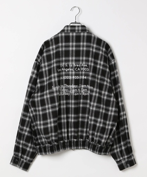 AMERICAN RAG CIE(アメリカンラグシー)の「【AMERICAN RAG CIE】NEL CHECK BLOUSON(MEN)(ブルゾン・メンズ・ブラック・MEDIUM/LARGE)」の3枚目の写真