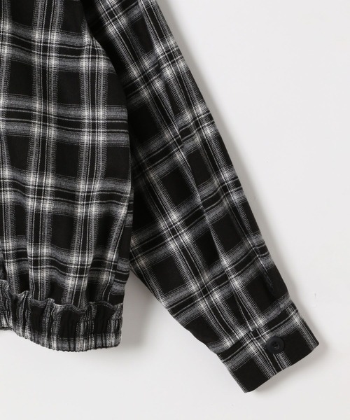 AMERICAN RAG CIE(アメリカンラグシー)の「【AMERICAN RAG CIE】NEL CHECK BLOUSON(MEN)(ブルゾン・メンズ・ブラック・MEDIUM/LARGE)」の7枚目の写真