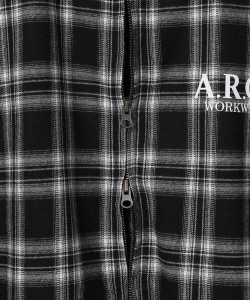 AMERICAN RAG CIE(アメリカンラグシー)の「【AMERICAN RAG CIE】NEL CHECK BLOUSON(MEN)(ブルゾン・メンズ・ブラック・MEDIUM/LARGE)」の11枚目の写真