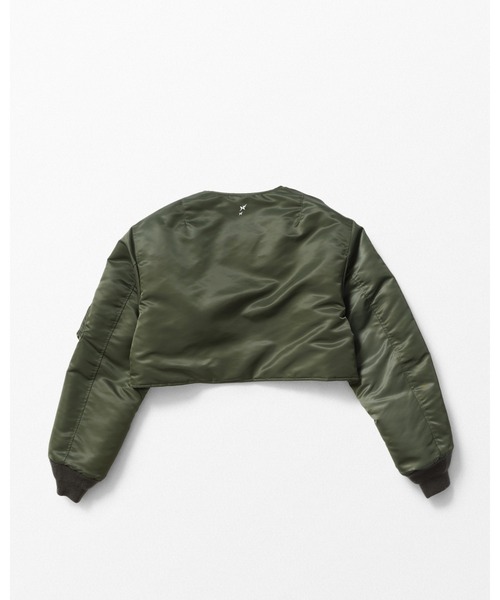 WHIZLIMITED（ウィズリミテッド）の「HIDE JACKET（その他アウター・メンズ・ブラック/オリーブ・MEDIUM/LARGE）」の4枚目の写真