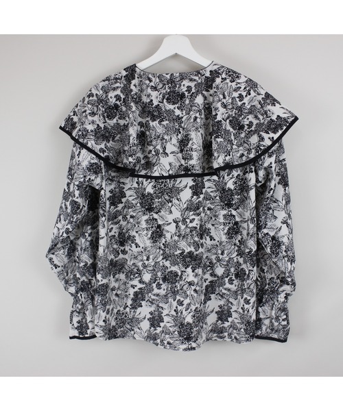 maarook（マルーク）の「ノスタルジックＰＴケープ衿ブラウス（シャツ/ブラウス・キッズ・ブラック・160cm/150cm/140cm）」の8枚目の写真