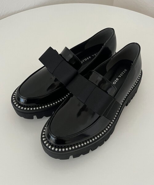 セール】リボンパールローファー（ローファー）｜prose verse（プロズ