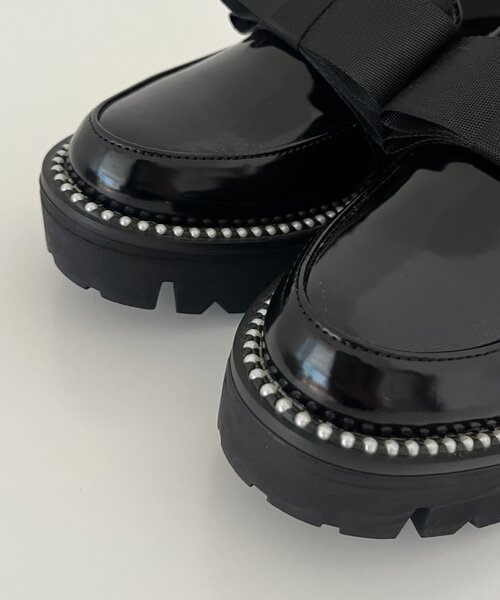 セール】リボンパールローファー（ローファー）｜prose verse（プロズ