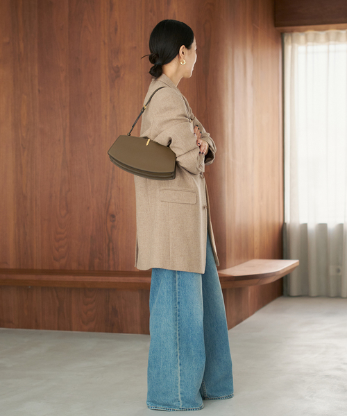 plage(プラージュ)の「《一部カラー/一部店舗・WEB限定追加》Big Tailored ジャケット(その他アウター・レディース・ブラック系その他/タン/ベージュ・38/36)」の12枚目の写真