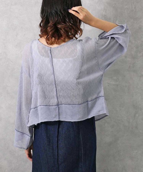 Bleu Bleuet(ブルーブルーエ)の「【ZOZO限定】2WAYカーディガン(カーディガン/ボレロ・レディース・ライトグレー/ピンク/アイボリー/ブラック・FREE)」の22枚目の写真