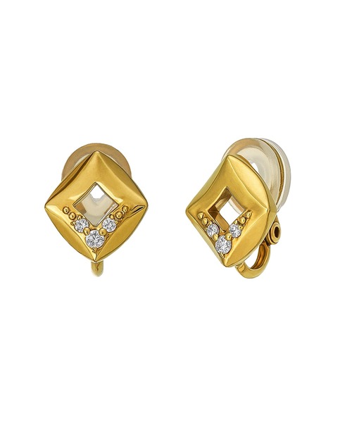 TAKE-UP（テイクアップ）の「【ZOZO限定】スターリングシルバー  クリップイヤリング（イヤリング・レディース・イエローゴールド・FREE）」の5枚目の写真