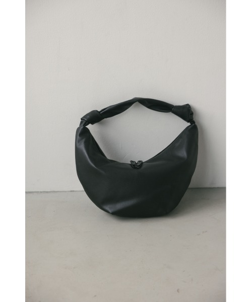 STYLEMIXER（スタイルミキサー）の「ソフトムーンバッグ（ショルダーバッグ・レディース・ブラック/ブラウン・FREE）」の2枚目の写真