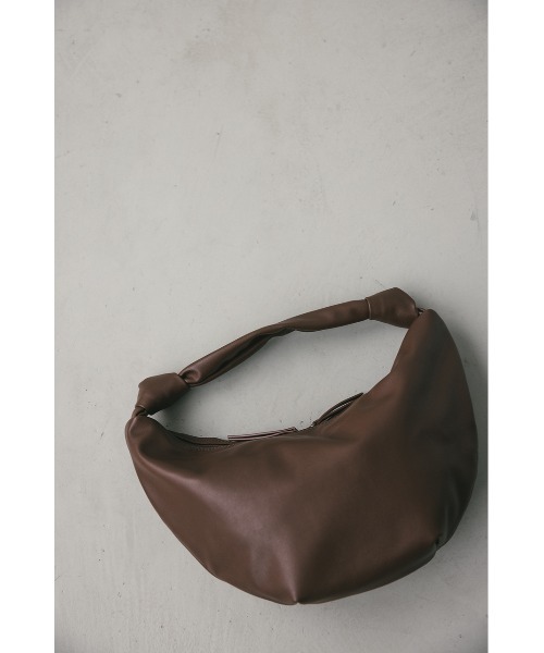 STYLEMIXER（スタイルミキサー）の「ソフトムーンバッグ（ショルダーバッグ・レディース・ブラック/ブラウン・FREE）」の13枚目の写真