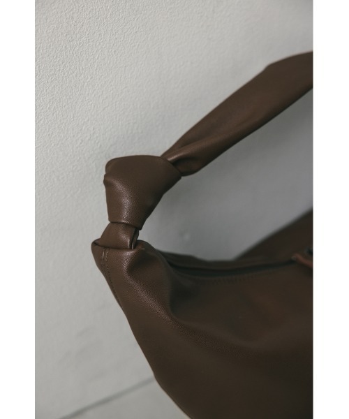 STYLEMIXER（スタイルミキサー）の「ソフトムーンバッグ（ショルダーバッグ・レディース・ブラック/ブラウン・FREE）」の14枚目の写真