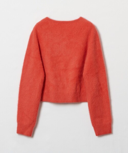 セール】カシミヤブレンドファー加工カーディガン（カーディガン