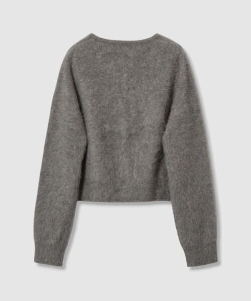 カシミヤブレンドファー加工カーディガン（カーディガン/ボレロ