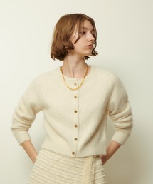 Allurevilleアルアバイル トリミングロングカーディガン allureville（アルアバイル）の「トリミングロングカーディガン