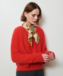 ファー」に該当するカーディガン/ボレロ（オレンジ/橙色系・長袖