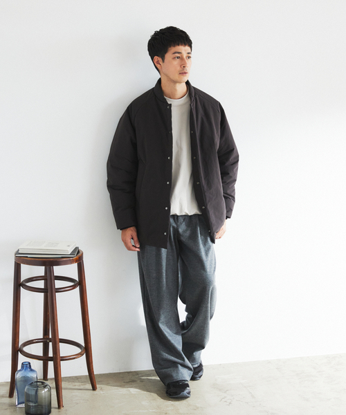 EDIFICE（エディフィス）の「"CONFFECT EDIFICE" ハード ミルド イージーパンツ（スラックス・メンズ・ブラック/チャコールグレー・LARGE/MEDIUM）」の3枚目の写真