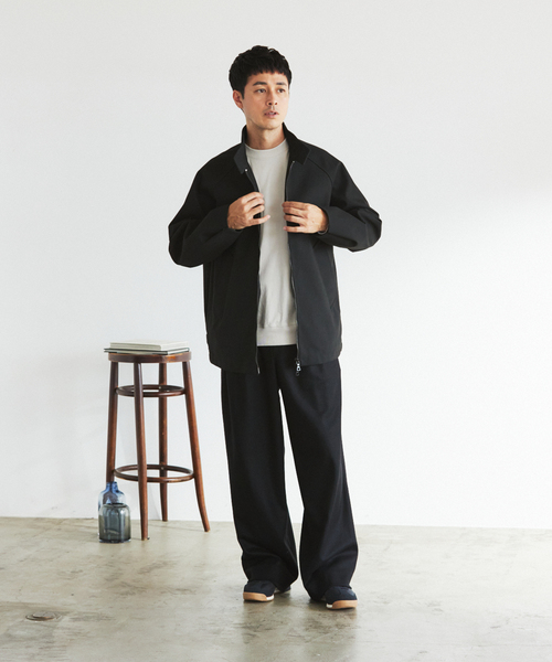 EDIFICE（エディフィス）の「"CONFFECT EDIFICE" ハード ミルド イージーパンツ（スラックス・メンズ・ブラック/チャコールグレー・LARGE/MEDIUM）」の5枚目の写真