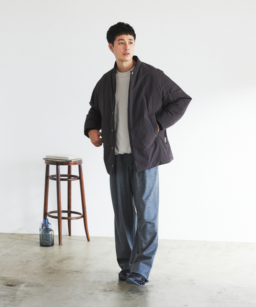 EDIFICE（エディフィス）の「"CONFFECT EDIFICE" ハード ミルド イージーパンツ（スラックス・メンズ・ブラック/チャコールグレー・LARGE/MEDIUM）」の6枚目の写真