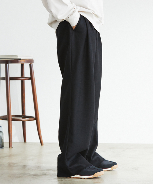 EDIFICE（エディフィス）の「"CONFFECT EDIFICE" ハード ミルド イージーパンツ（スラックス・メンズ・ブラック/チャコールグレー・LARGE/MEDIUM）」の11枚目の写真