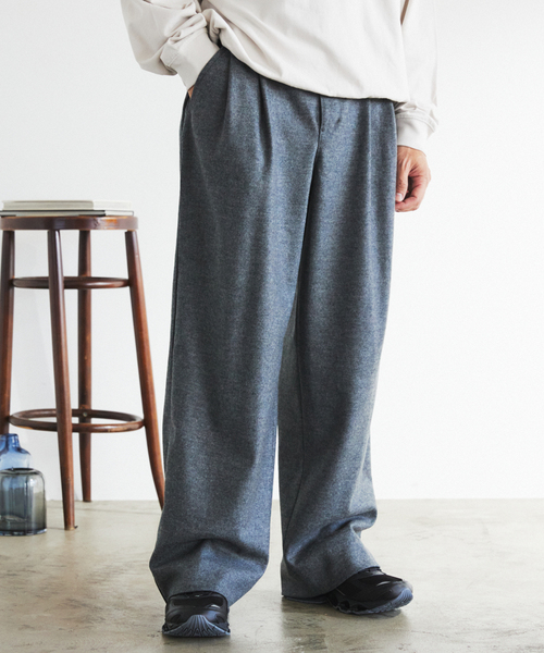 EDIFICE（エディフィス）の「"CONFFECT EDIFICE" ハード ミルド イージーパンツ（スラックス・メンズ・ブラック/チャコールグレー・LARGE/MEDIUM）」の16枚目の写真