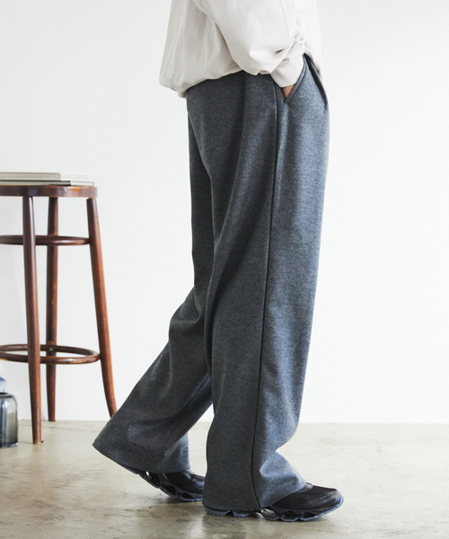 EDIFICE（エディフィス）の「"CONFFECT EDIFICE" ハード ミルド イージーパンツ（スラックス・メンズ・ブラック/チャコールグレー・LARGE/MEDIUM）」の18枚目の写真