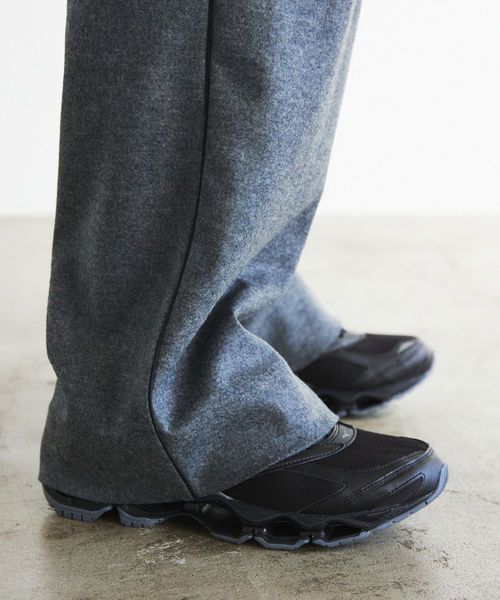 EDIFICE（エディフィス）の「"CONFFECT EDIFICE" ハード ミルド イージーパンツ（スラックス・メンズ・ブラック/チャコールグレー・LARGE/MEDIUM）」の20枚目の写真