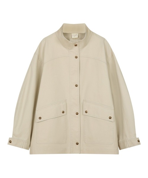 セール】【SETUP7】フレンチワークジャケット スタンドカラー