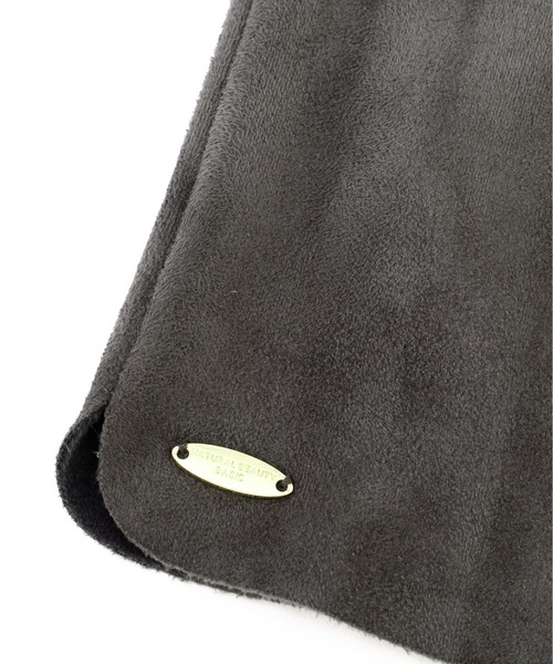 NATURAL BEAUTY BASIC（ナチュラルビューティーベーシック）の「◇フェイクスェードグローブ（手袋・レディース・ダークブラウン/チャコールグレー/グレイッシュベージュ・FREE）」の10枚目の写真