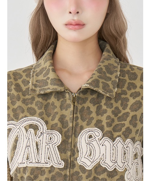 アームニットアニマルパターンジャケット（その他アウター）｜Darich