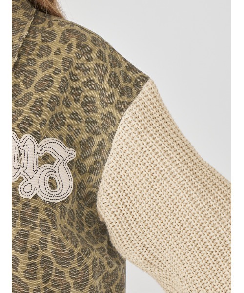 アームニットアニマルパターンジャケット（その他アウター）｜Darich