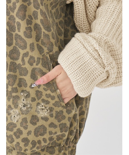 アームニットアニマルパターンジャケット（その他アウター）｜Darich