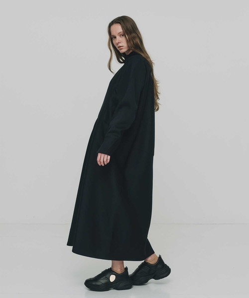 HARUNOBUMURATA（ハルノブムラタ）の「【HARUNOBUMURATA/ハルノブムラタ】ELIANA/ROUND SHAPED VOLUME DRESS/エリアナ/ラウンドシェイプボリュームドレス（ワンピース・レディース・ブラック/ネイビー/チャコールグレー・36/38/34）」の12枚目の写真
