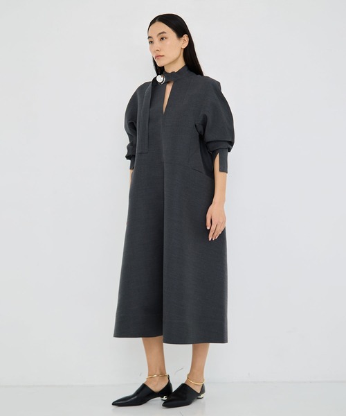 HARUNOBUMURATA/ハルノブムラタ】ELIANA/ROUND SHAPED VOLUME DRESS