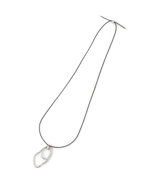 ROPE' PICNIC（ロペピクニック）の「デザインＷオーバルトップスライドコードネックレス（ネックレス・レディース・シルバー/ゴールド・FREE）」の8枚目の写真