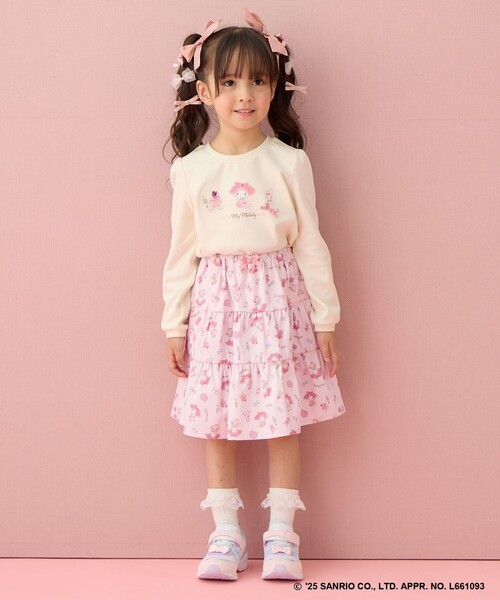 セール】【マイメロディ＆クロミ×ANY KIDS】長袖Tシャツ（Tシャツ