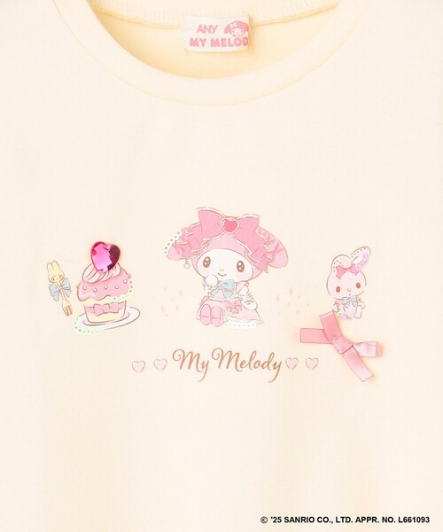 セール】【マイメロディ＆クロミ×ANY KIDS】長袖Tシャツ（Tシャツ