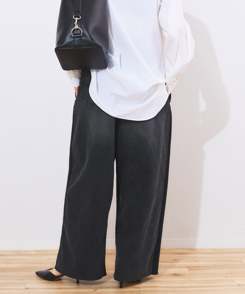 INSCRIRE*LEE*LESSAGE】ドッキングパンツ：デニム（デニムパンツ