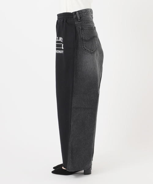 INSCRIRE*LEE*LESSAGE】ドッキングパンツ：デニム（デニムパンツ