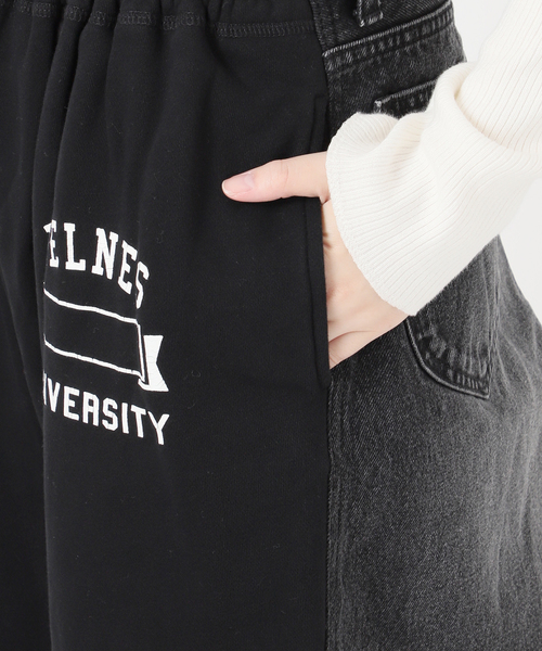 INSCRIRE*LEE*LESSAGE】ドッキングパンツ：デニム（デニムパンツ