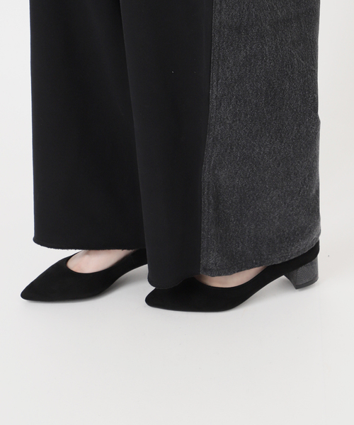 INSCRIRE*LEE*LESSAGE】ドッキングパンツ：デニム（デニムパンツ