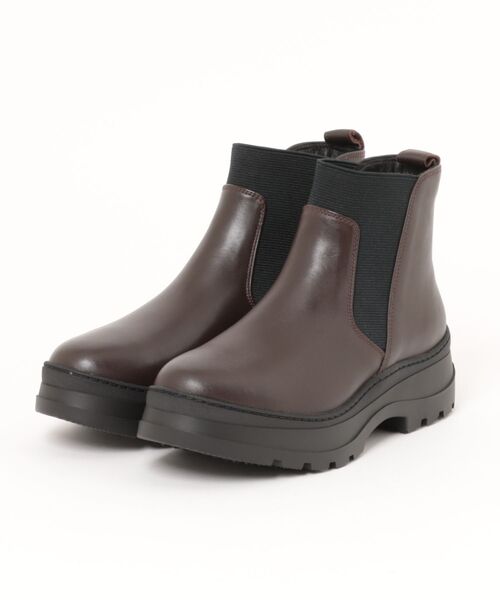 あしながおじさん（アシナガオジサン）の「撥水│サイドゴアブーツ　1610049（ブーツ・レディース・ブラック/ダークブラウン・23cm/23.5cm/24cm/24.5cm/22.5cm）」の8枚目の写真