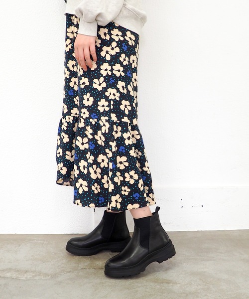 あしながおじさん（アシナガオジサン）の「撥水│サイドゴアブーツ　1610049（ブーツ・レディース・ブラック/ダークブラウン・23cm/23.5cm/24cm/24.5cm/22.5cm）」の21枚目の写真