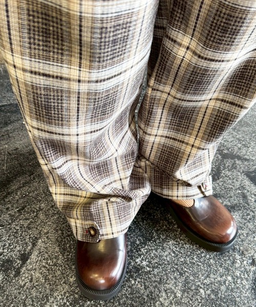 DOUBLE NAME（ダブルネーム）の「裾ボタンゆるパンツ（その他パンツ・レディース・パープル系その他/ベージュ系その他/ブラック・FREE）」の19枚目の写真