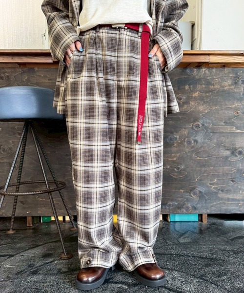 DOUBLE NAME（ダブルネーム）の「裾ボタンゆるパンツ（その他パンツ・レディース・パープル系その他/ベージュ系その他/ブラック・FREE）」の20枚目の写真