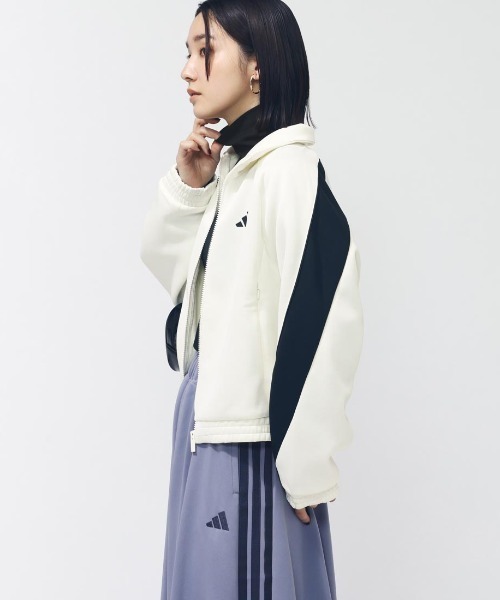 アディダス ジャージ トラックジャケット オフホワイト セットアップ