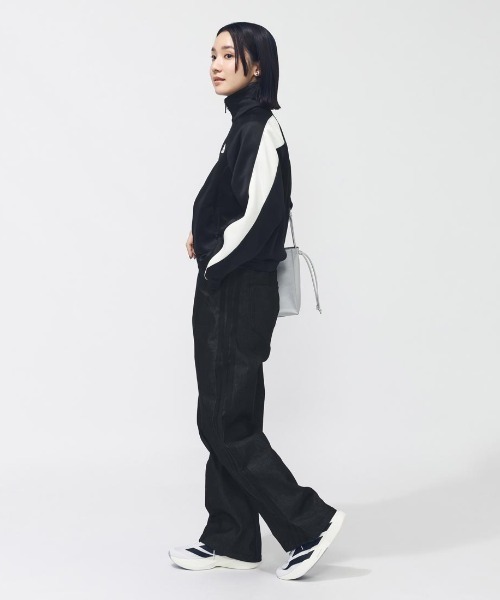 adidas(アディダス)の「アディダス adidas スタジアム トラックトップ(ジャージ・レディース・ブラック/グレー/オフホワイト・S/M/L/XL)」の17枚目の写真