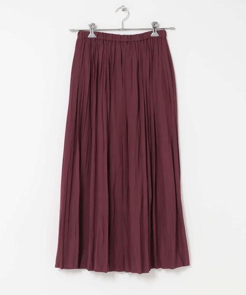 URBAN RESEARCH DOORS（アーバンリサーチドアーズ）の「ランダムプリーツスカート（スカート・レディース・ボルドー/ベージュ系その他/ブラック・MEDIUM）」の14枚目の写真